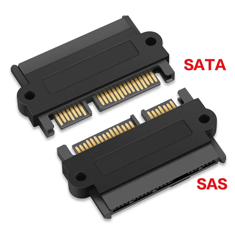 5-10x SAS To SATA 22 Pin Male Converter HDD Hard Disk Adapter SFF-8482 - Image 2 of 4