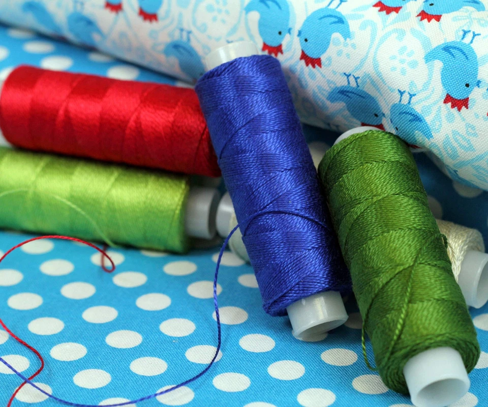 Threadart 5 Color Pearl Cotton Thread Set Garden Shades | 75yd Spools Size 8 - Image 2 of 4