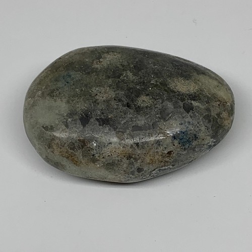 124.5g, 2.7"x1.9"x1"Blue Quartz Palm-Stone Crystal Polished Reiki Energy,B3926 - Picture 7 of 10