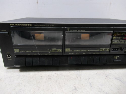 Marantz SD 162 Stereo Dual Kassetten Banddeck schwarz - Bild 4 von 12