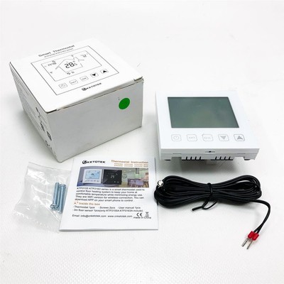 KETOTEK Smart Thermostat Fussbodenheizung Elektrisch WiFi 16A Alexa Google Home