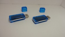 2 Pack Lot x All In One USB Card Reader Writer Standard SD HC Micro SD TF MS M2