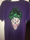 Joker skeleton batman mens shirt size large