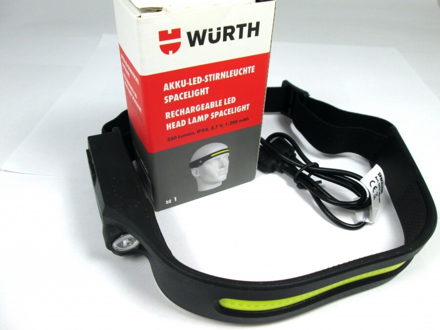 Linterna Frontal LED Recargable Würth Spacelight 0827809997