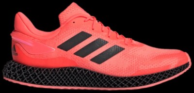 Adidas 4D Run 1.0 Pink / Black / Orange Running Shoes Mens  display picture 1