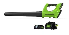 Greenworks 24V Cordless Jet Blower, 2.0 AH Battery Included -Brand New