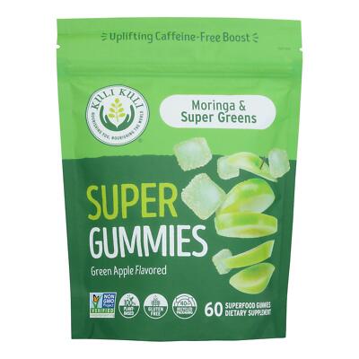 Kuli Kuli Moringa Greens Gummy 60 ct (Pack of 3)