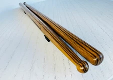 17mm zebra wood pad and marching stick