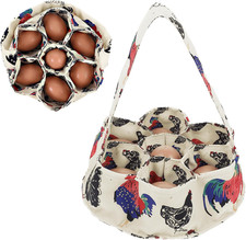 Eierkorb zum Warmhalten, Eiersammelkorb Bauernhof Hühnerkorb zum Sammeln Frische