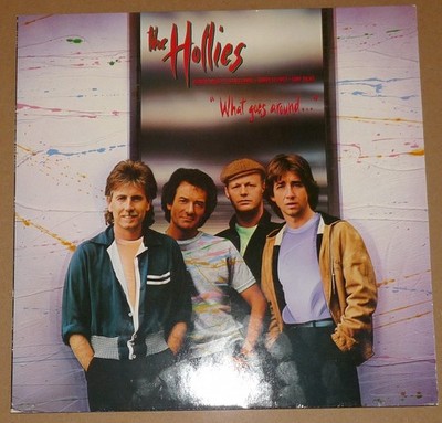 Vinyl-LP, gewaschen, The Hollies - What Goes Around..., 1983, WEA