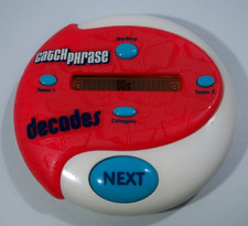 Hasbro Electronic Catch Phrase Decades Handheld Game Tested Working Catchphrase