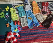 Lot Of 22 Vintage Barbie Skipper Clothes, Accessories, Shoes