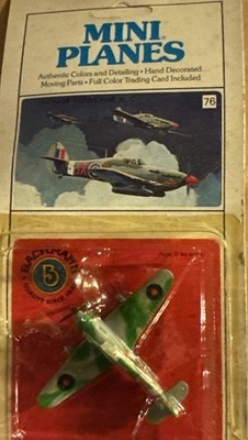 Vintage Bachmann Mini-Planes 1:160 Scale Hawker Hurricane II C