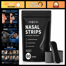 Extra Strength Nasal Strips for Snoring Relief, Comfortable Design for Better Br