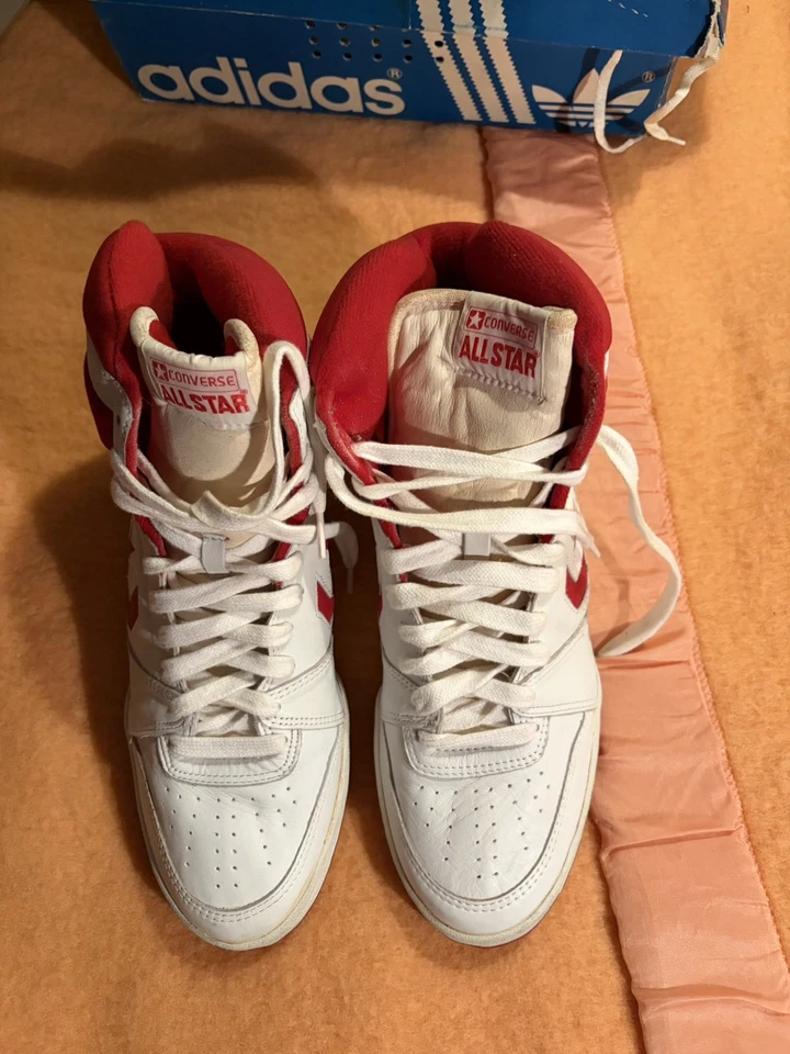 NOS New In Box VTG Converse All Star Weapon High Top Basketball Shoes Size 11 - Image 4 of 4