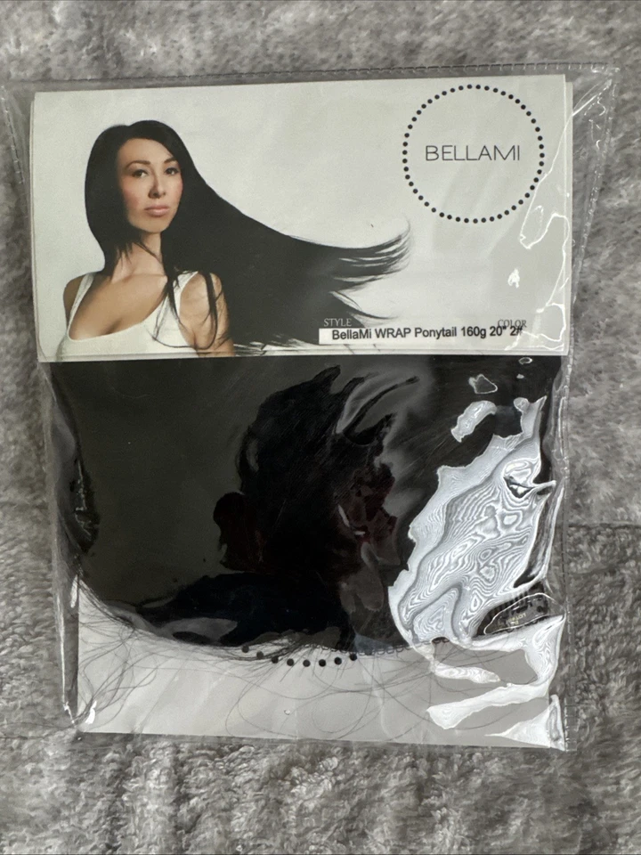 Cola de caballo Bellami Wrap 160 g 20 pulgadas #2 marrón oscuro Foto 2 de 2