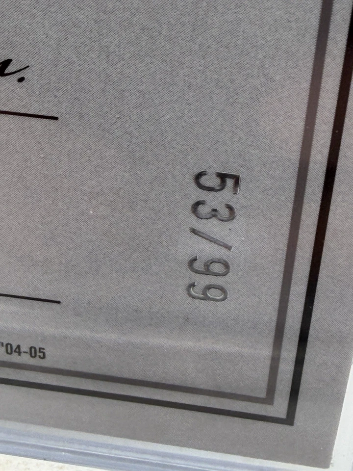 2004-05 Fleer Throwbacks Hakeem Olajuwon Hardwood Classics Jerseys /99 #HC-HO - Image 3 of 3