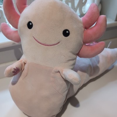Jumbo Buddies Riesen Axolotl Plüsch 80 cm sehr guter Zustand 