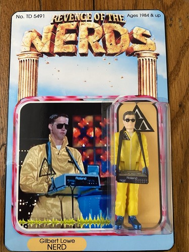 Figura de acción TD 5491 Phenix Customs Gilbert Lowe Revenge of the Nerds 3,75" - Imagen 2 de 7