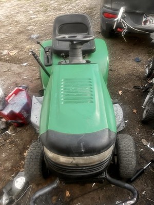 Weed Eater 13.5 HP Gasoline Riding Lawn Mower 38in deck  also new belts 