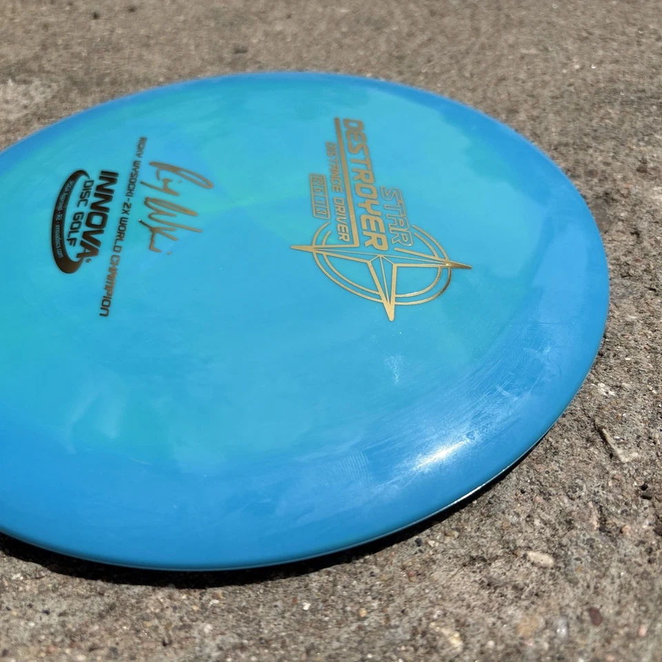 Innova Star Destroyer Ricky Wysocki 2x Campeón del Mundo - Azul con Sello Dorado 175g Foto 4 de 4
