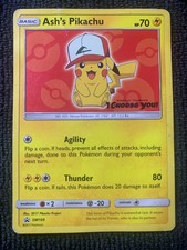 Ash's Pikachu Sm109 Black Star Promo 2017 I Choose You Movie Pokémon Card on eBay