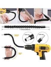 Super Bit 5Pcs Superbit Flexible Drill Bit Extension Set Super Bits Bendable》41