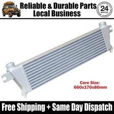 Upgrade Aluminium 80mm Intercooler For Holden Colorado RG 2.8L 2012 Onwards