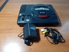 Sega Genesis Model 1 Console System - Black + Cables *TESTED*