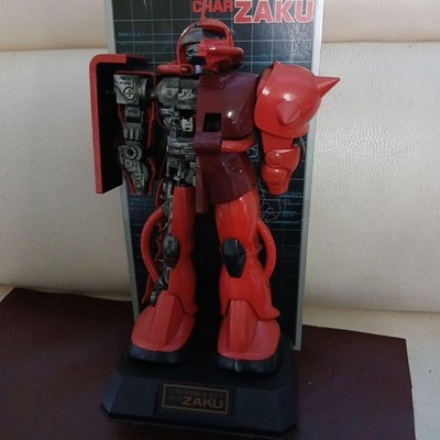 Char Custom Zaku HG Built Gunpla Model Kit New Sealed Unopened Japan
