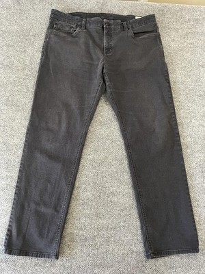 English Laundry Jeans Mens 38x32 (FIts 38x30) Faded Black Stretch Casual Pants