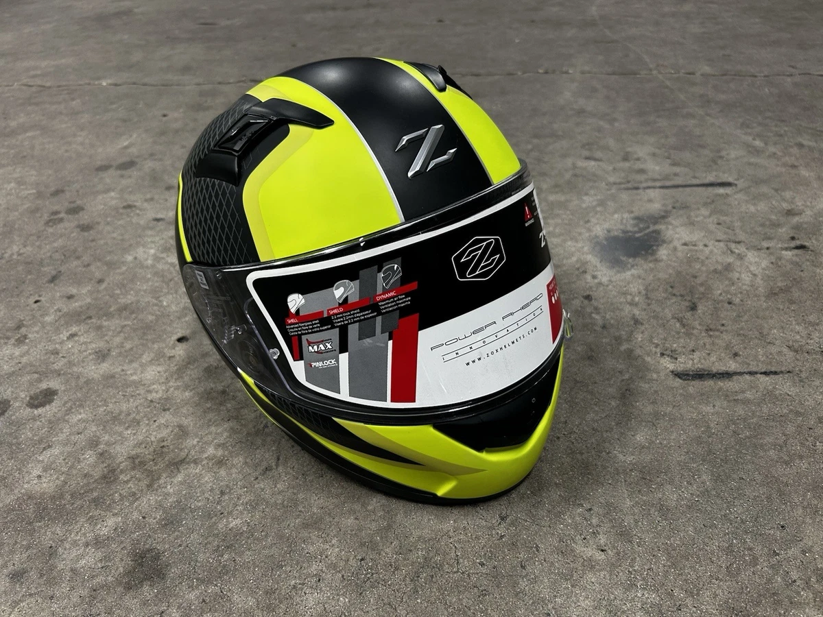 ZOX Yellow Motorcycle & Powersports Helmets for sale | eBay