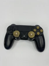 PS4 Controller W Bullet Button Attachments Black