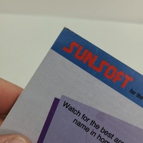 Batman Nintendo NES solo manuale istruzioni autentico