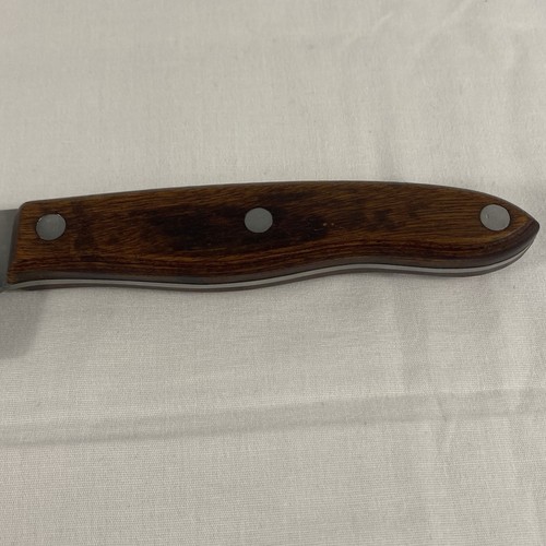 INTERPUR JAPAN Stainless Steel Wood Handle Full Tang 8 3/4” Chef Knife - Picture 4 of 12