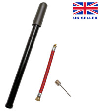 Bike Pump Bicycle Cycling Tyre Inflator Hand Pump Schrader Valve Frame Mount