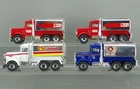 Vintage 1981 Matchbox Diecast 1:80 Peterbilt Getty Shell Gas Oil Tanker Trucks 4