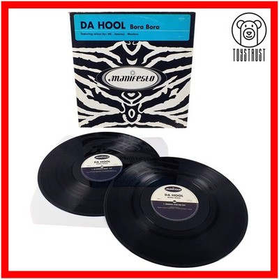 Da Hool Bora Bora 12'' Vinyl Promo Double Record Pack Manifesto Records 1998