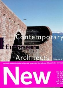 Contemporary European Architects, Vol.5: Volume 5  | Buch | Zustand gut