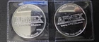 APMEX 1 oz .999 Silver Rounds Lot of 2 - 2 Troy Ounces Total