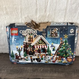 DAMAGED BOX LEGO Creator Expert Winter Toy Shop 10249 Village Station 10259 LOT