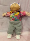 Vintage 1982 Cabbage Patch Kids Boy Blue Eyes, Bald 16'' Doll