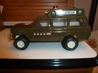 Tonka Jeep Army Grand Cherokee Wagoneer Vintage 70’s Pressed 9” Long