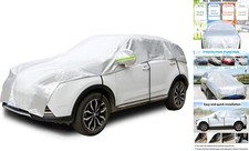 Half Car Cover with Cotton All Weather Car Body Cover for Sunshade Cover Snow