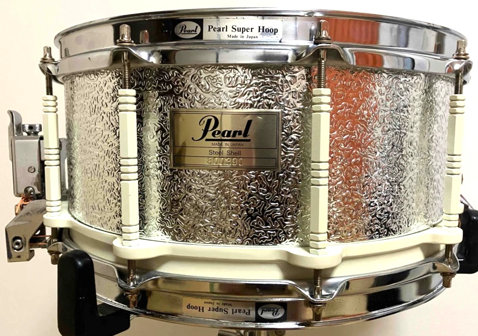 Pearl Steel Snare Drums for sale - eBay