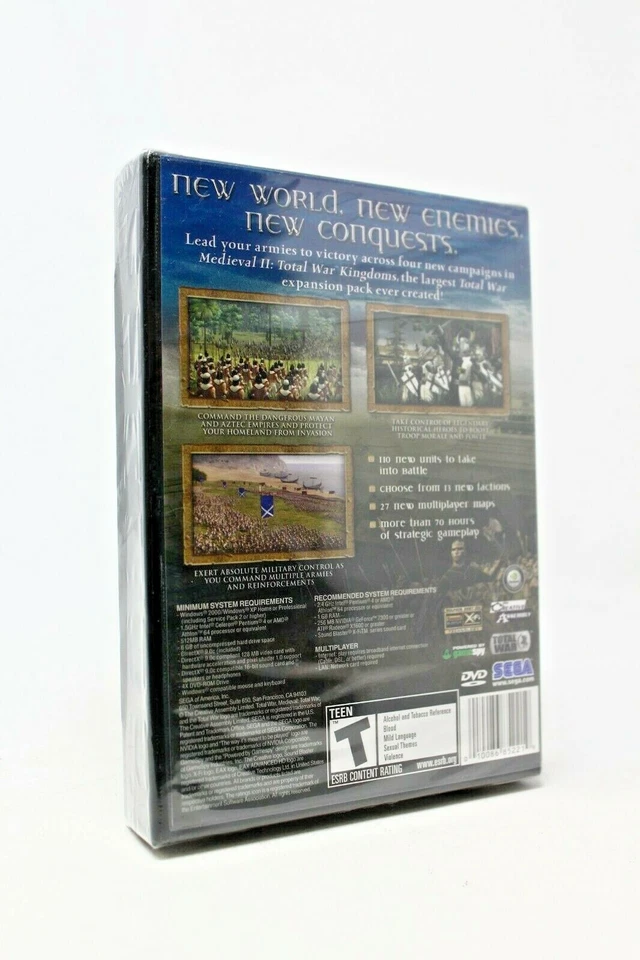 Medieval II: Total War -- Kingdoms - PC - Strategy Game - NEW - See desc - LD - Image 2 of 4