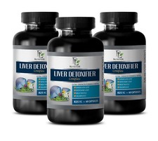 milk thistle extract - LIVER DETOXIFIER 825mg - chaperones for repair 3B