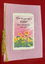 Blue Mountain Arts 24 different "SISTER" Greeting Cards new Buying 1 per select