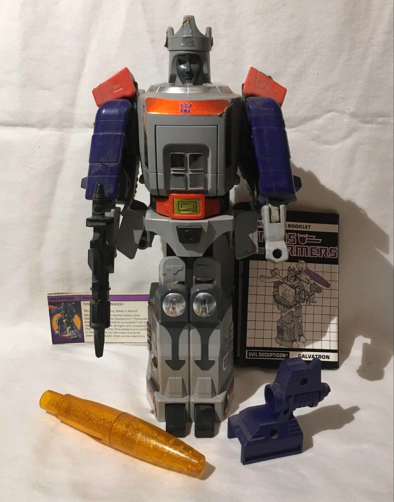 Transformers Vintage G1 Galvatron - Complete 1986