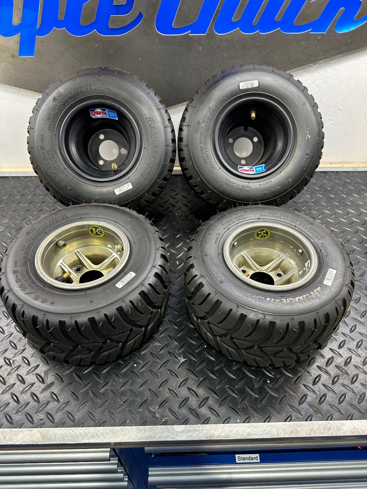 Shifter Kart Wheels with Rain Tires eBay